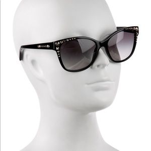 VERSACE STUDDED cat eye sunglasses